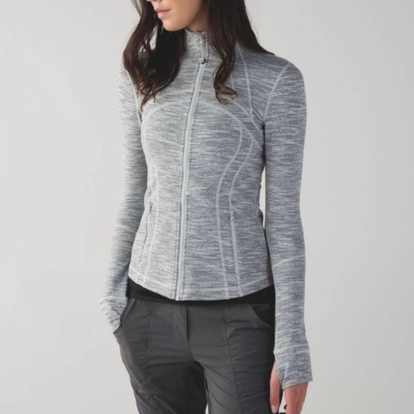 Lululemon Define Running Full Zip Jacket Gray 4 - Picture 1 of 4